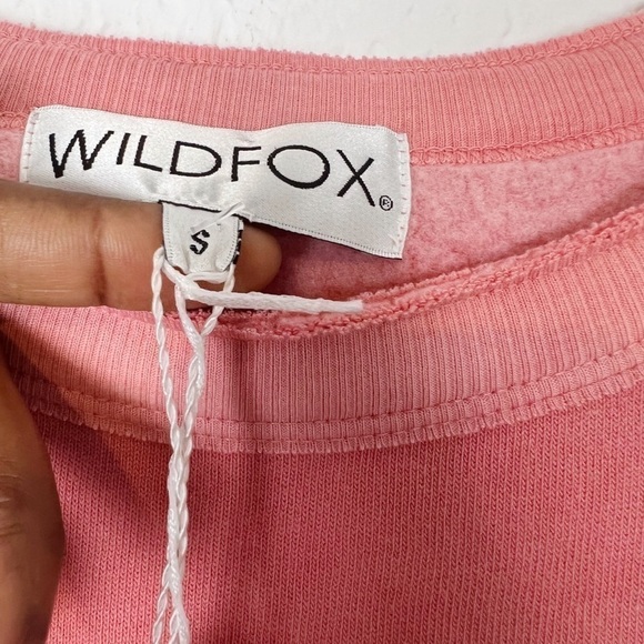 NEW Wildfox Olivia Sweatshirt Ruby Dove Dye Sweater - Picture 7 of 10